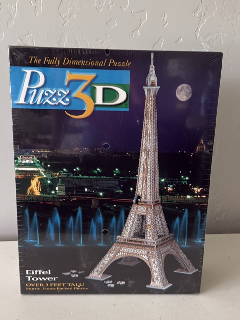 Eiffel Tower Puzzle Model - Silver